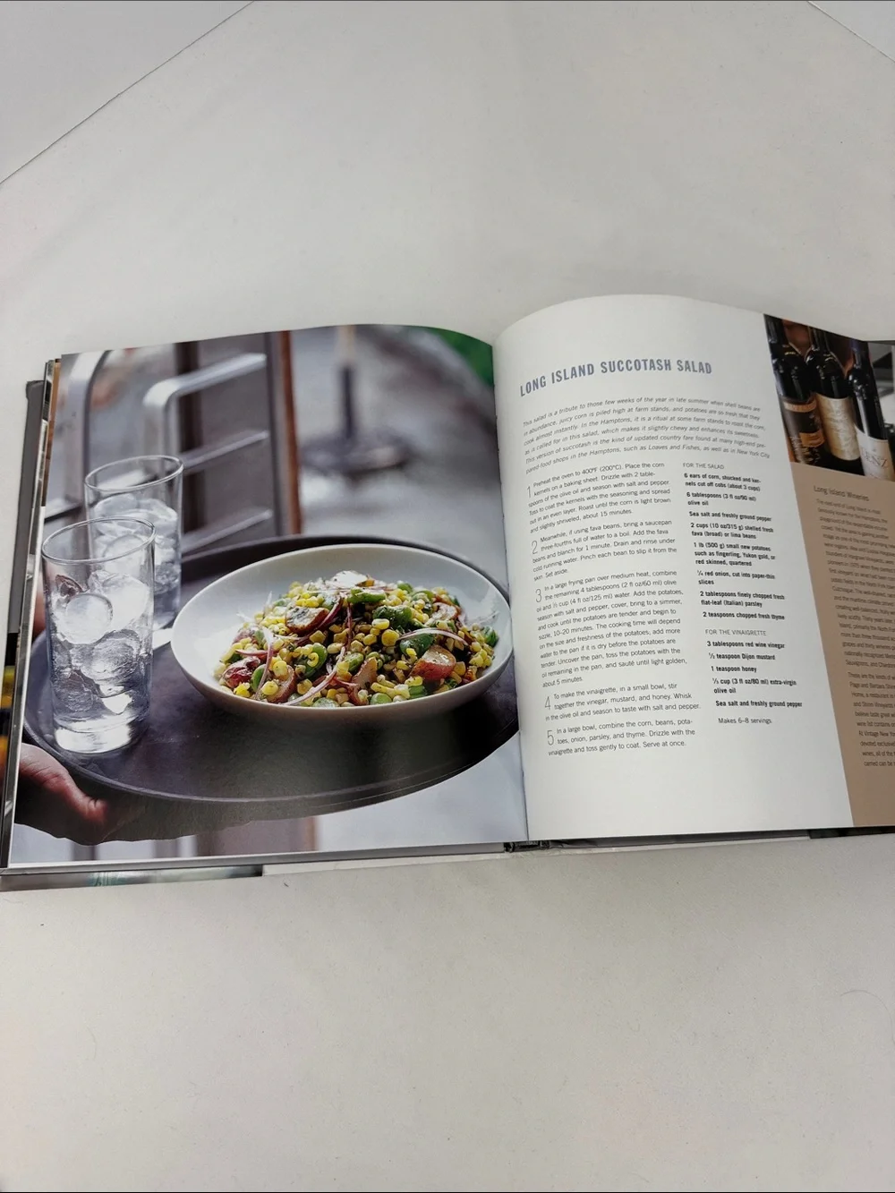 Williams-Sonoma New York Photo Recipe Book Celebrating Foods Of The World
